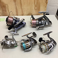 スピニングリール-5点-まとめて-ダイワ-シマノ他