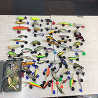 ルアー-スピナーベイト-まとめて　釣り